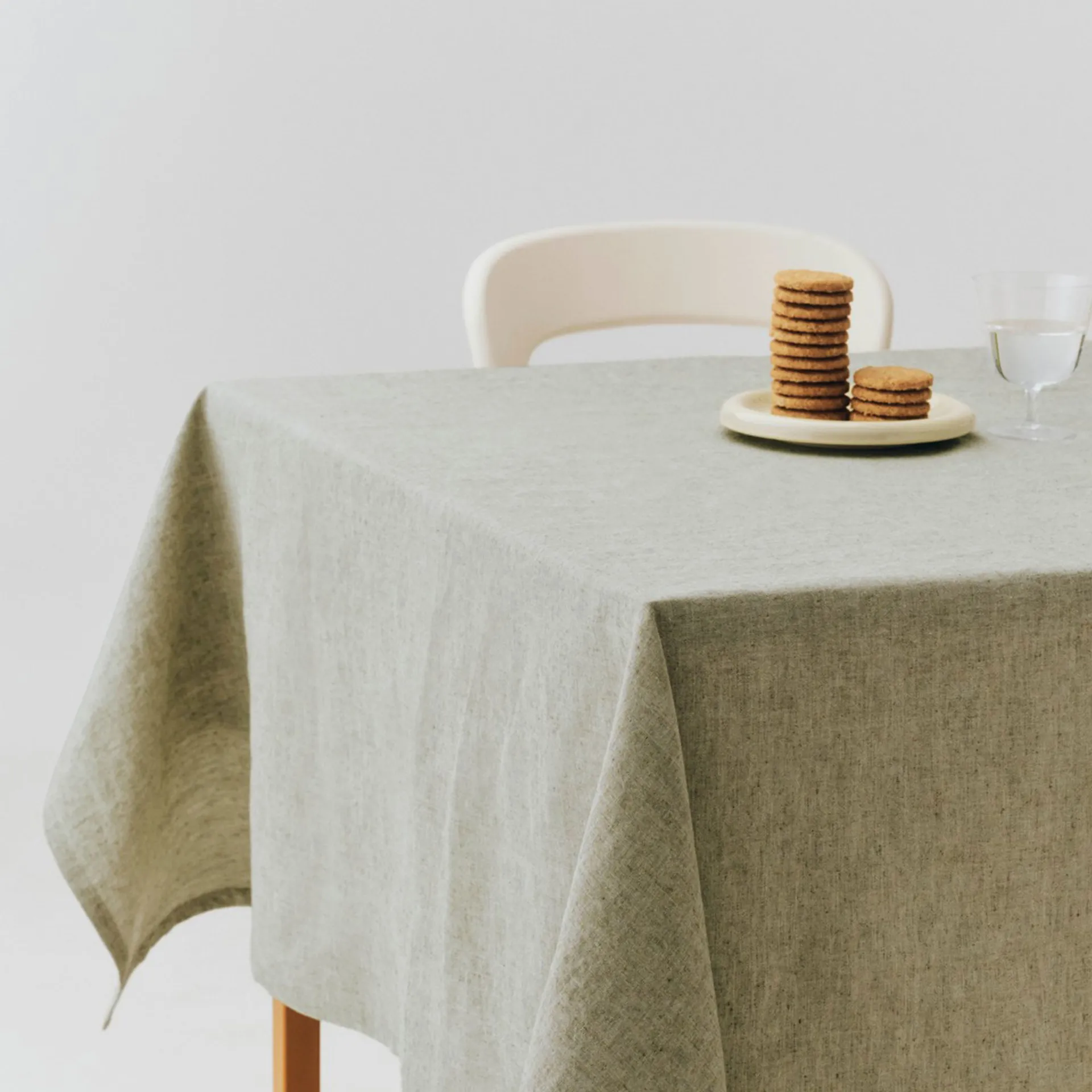 Terrazza tablecloth, Soft olive, 230x150 cm HAY