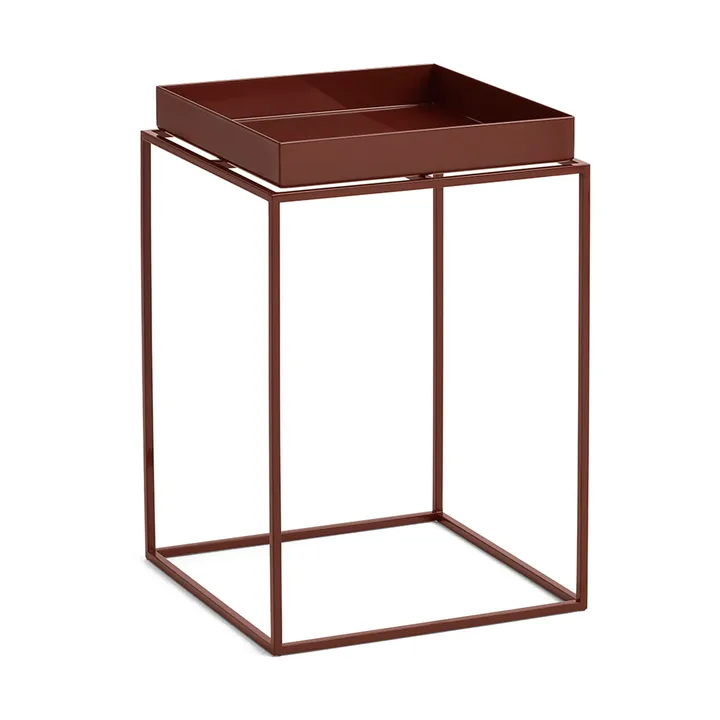 Tray Table medium side table - Chocolate, 30x30x44 cm - HAY