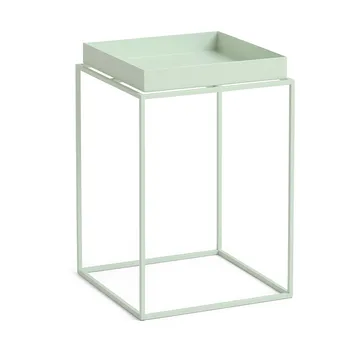 Tray Table medium side table - Soft mint, 30x30x44 cm - HAY