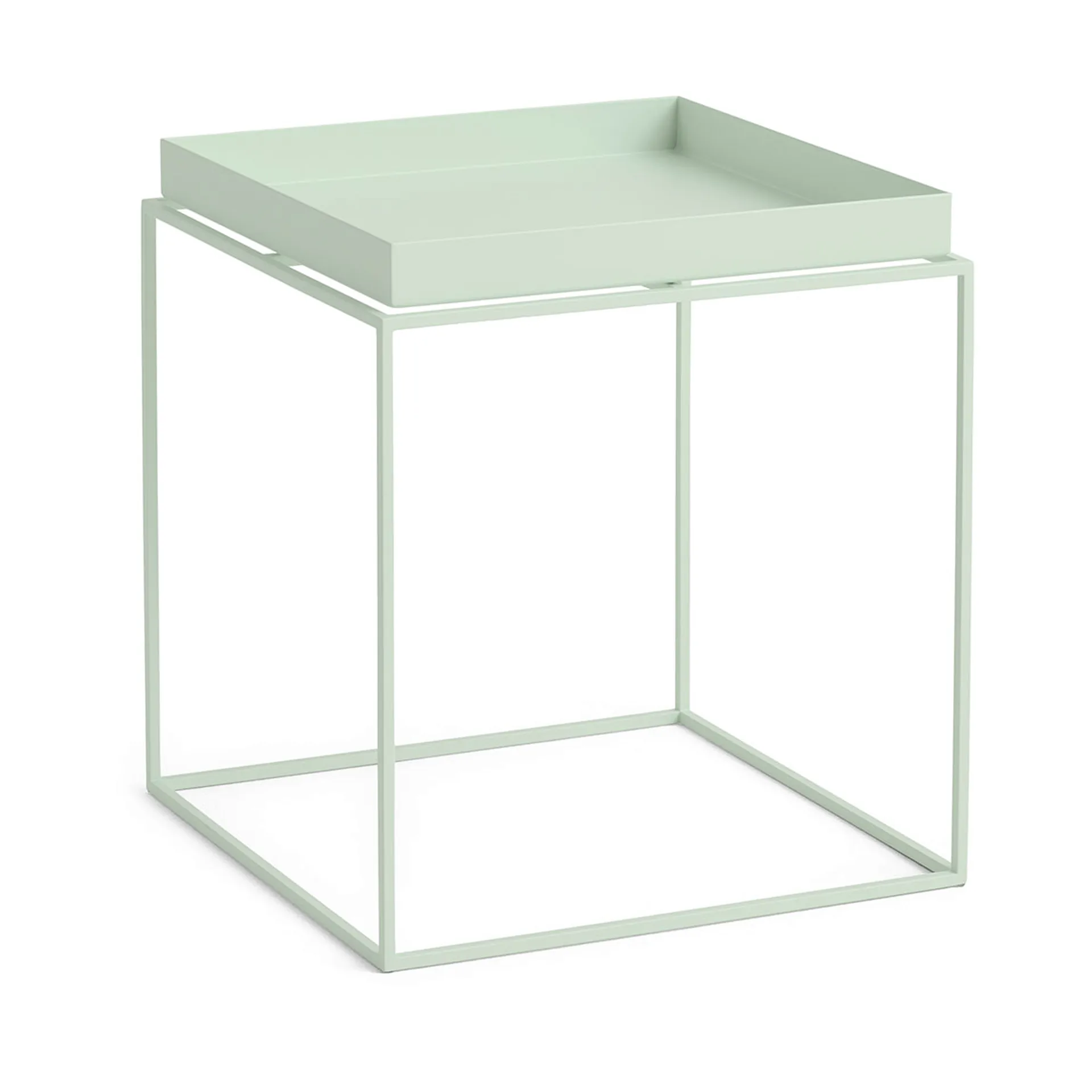 Tray Table medium side table, Soft mint, 40x40x44 cm HAY