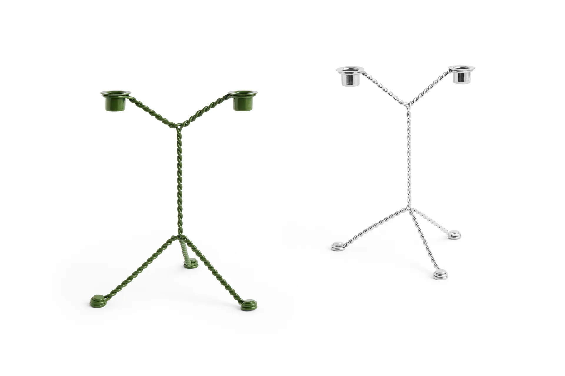 Wire candle sticks, Mirror HAY