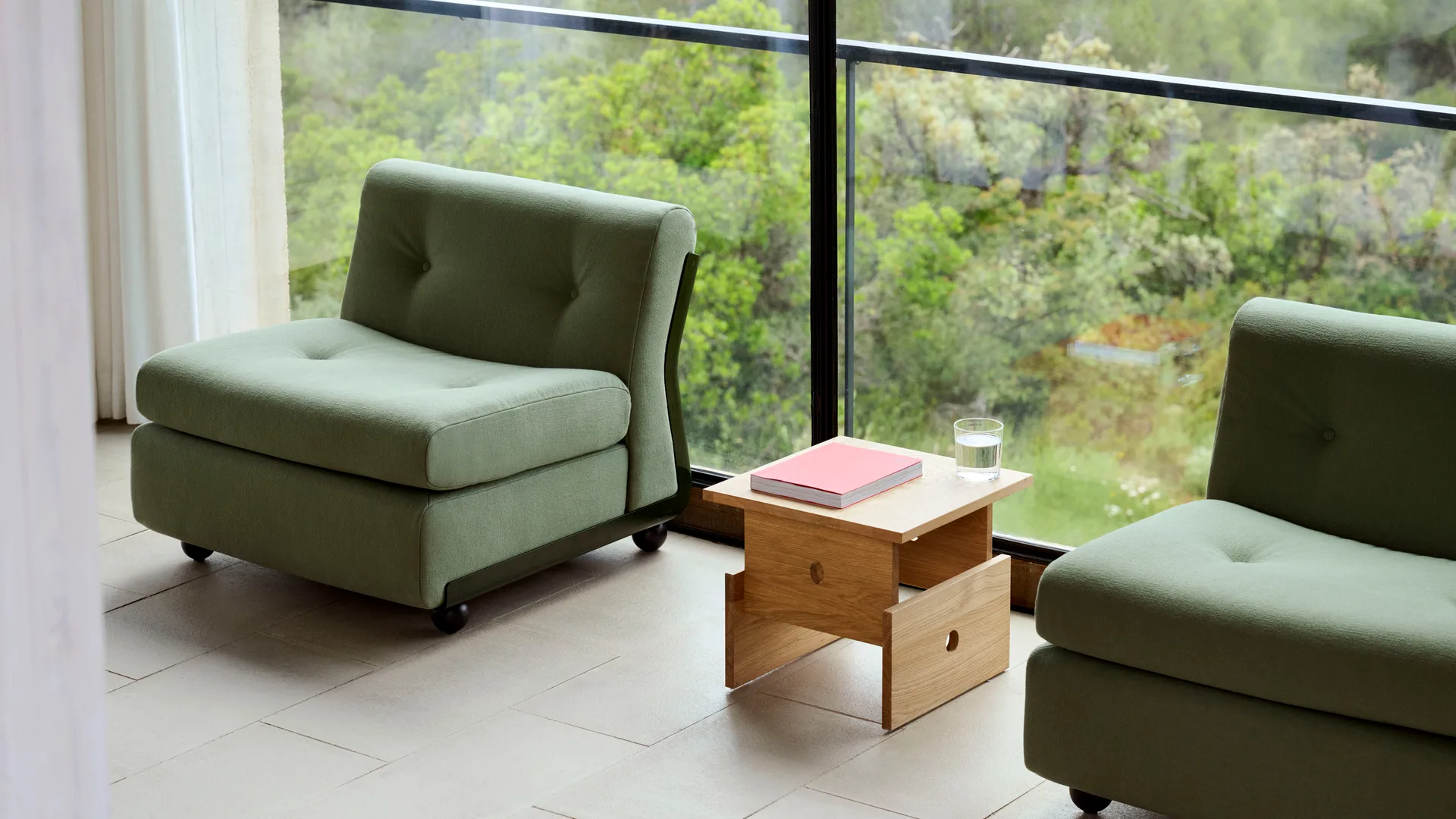 Wood Box coffee table, Oiled oak HAY