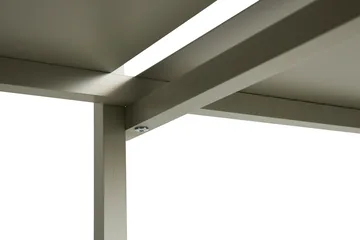 Woody shelf - Beech-smokey grey, high - HAY