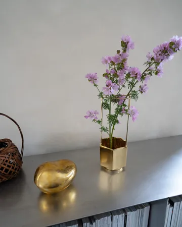 Ikebana vase 30 cm - Brass - Hein Studio