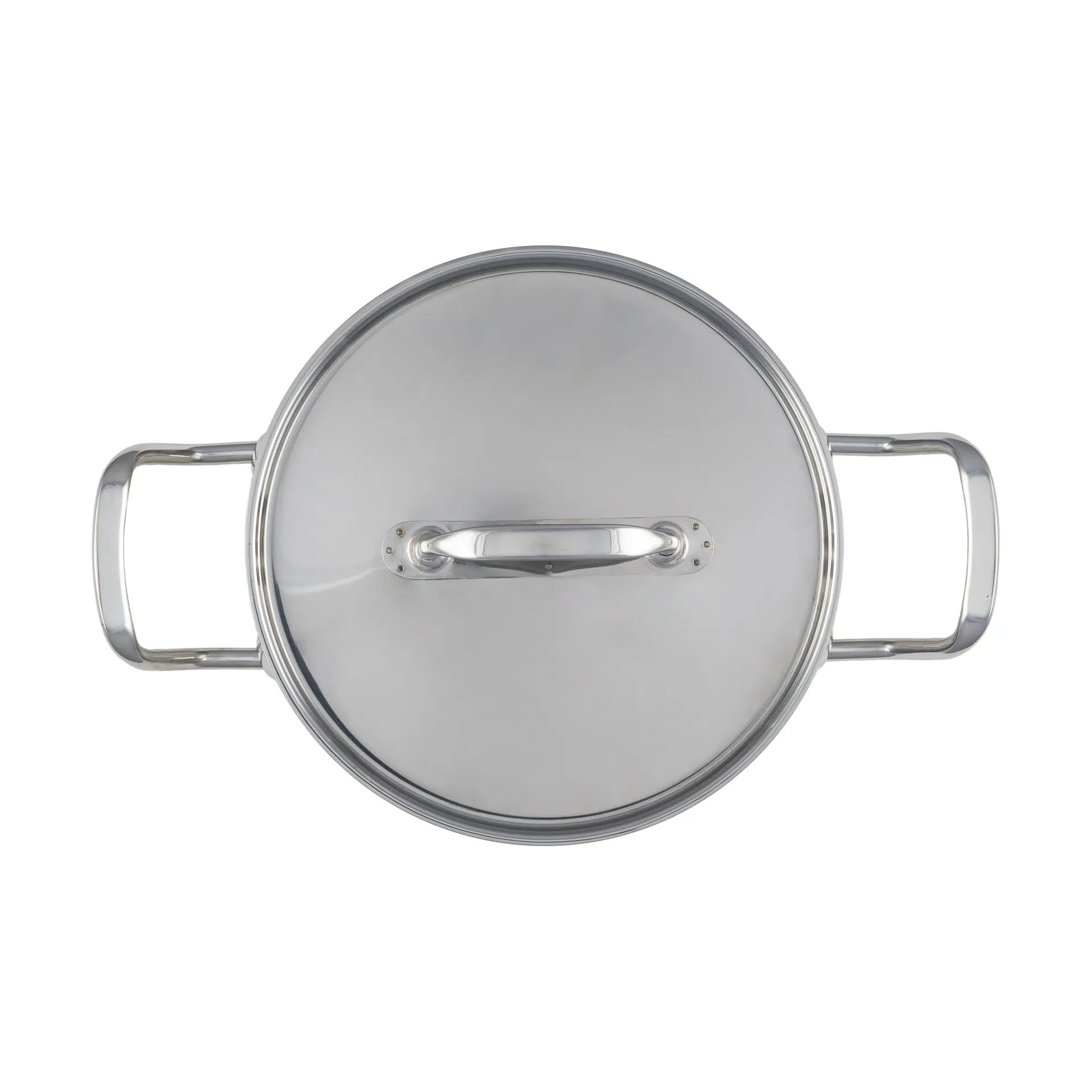 Heirol Steely Classic Triply pot with lid 3 liters, Stainless steel Heirol