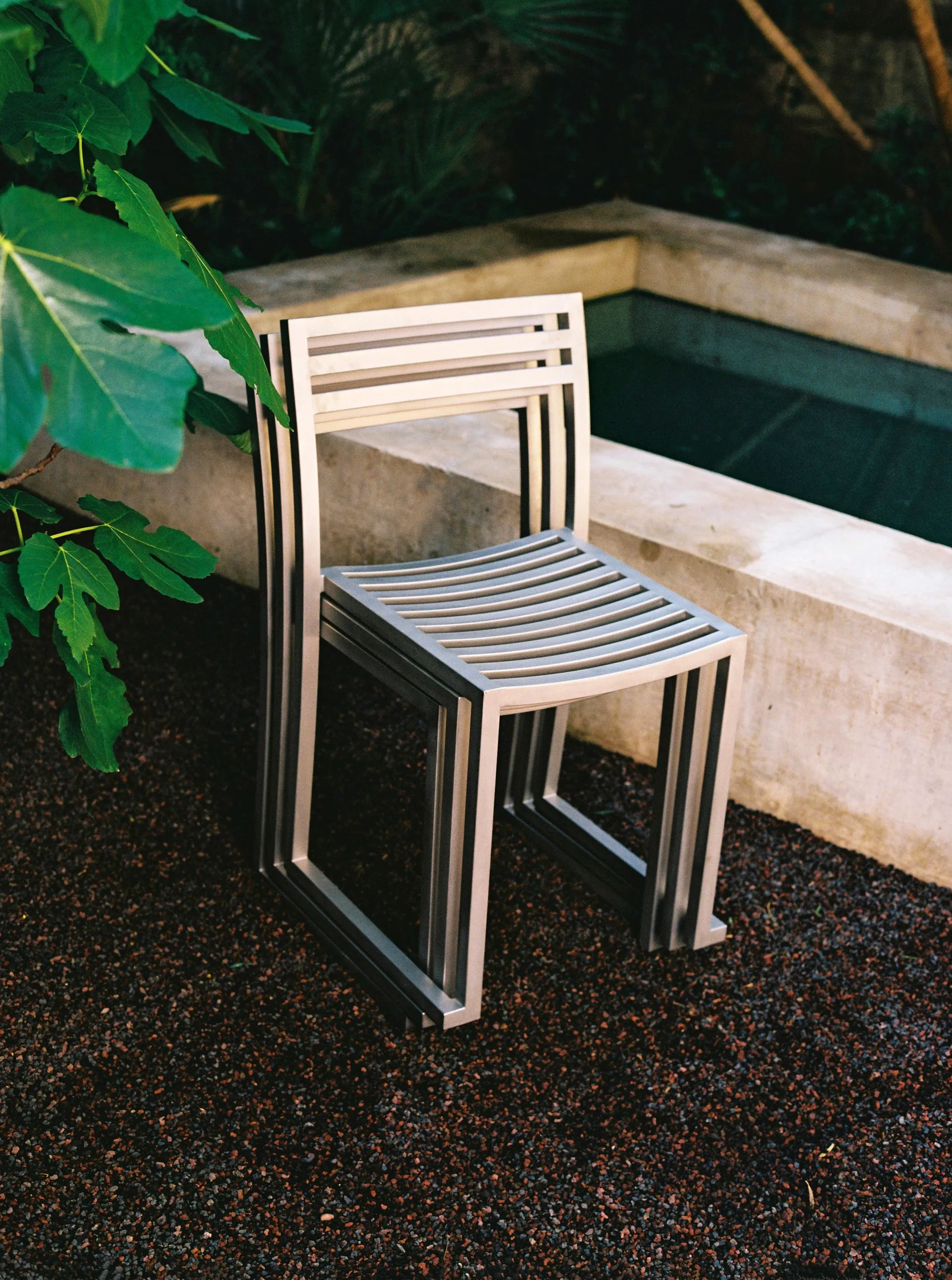 Chop chair 2-pack, Stainless steel Hem