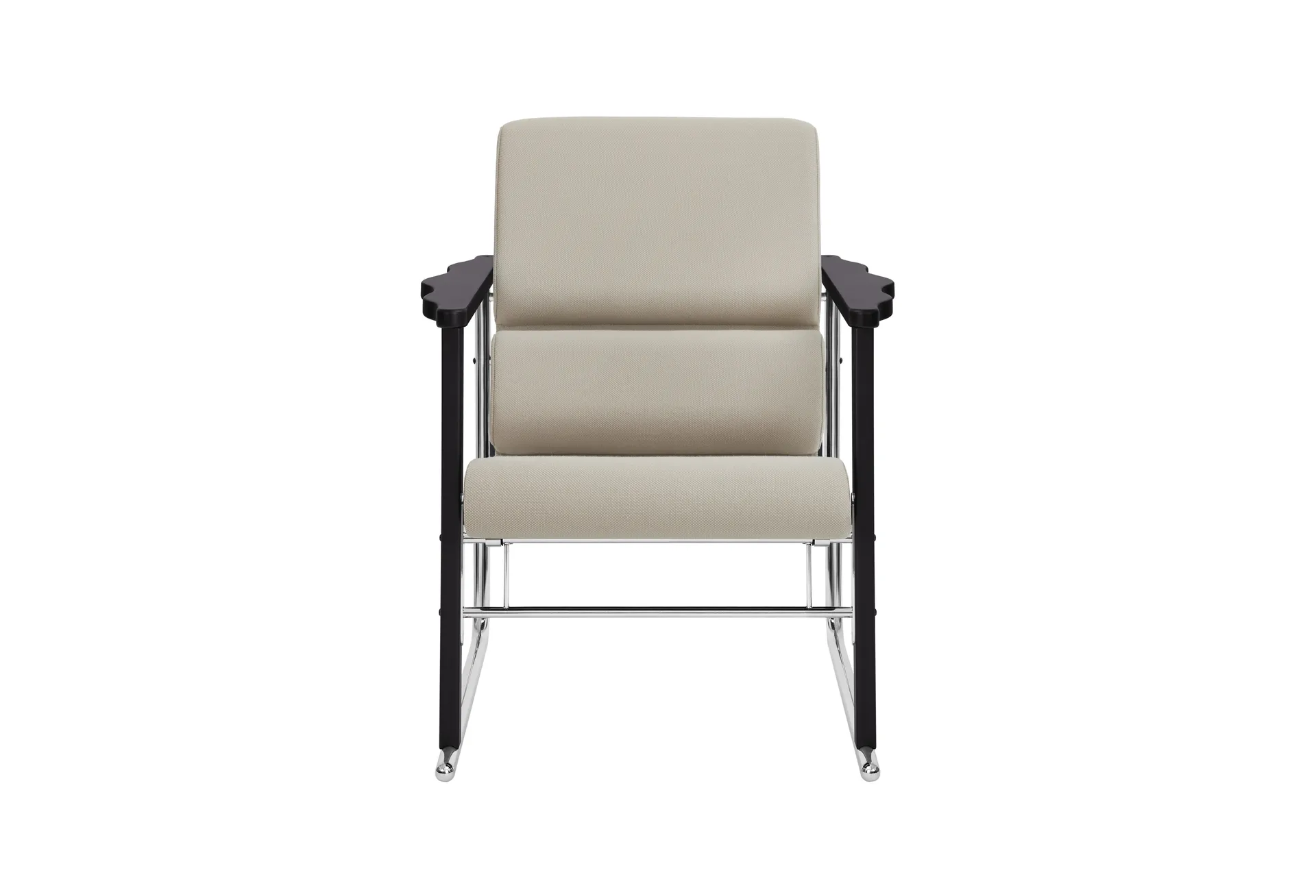 Experiment 502 lounge chair, Black-light beige Hem