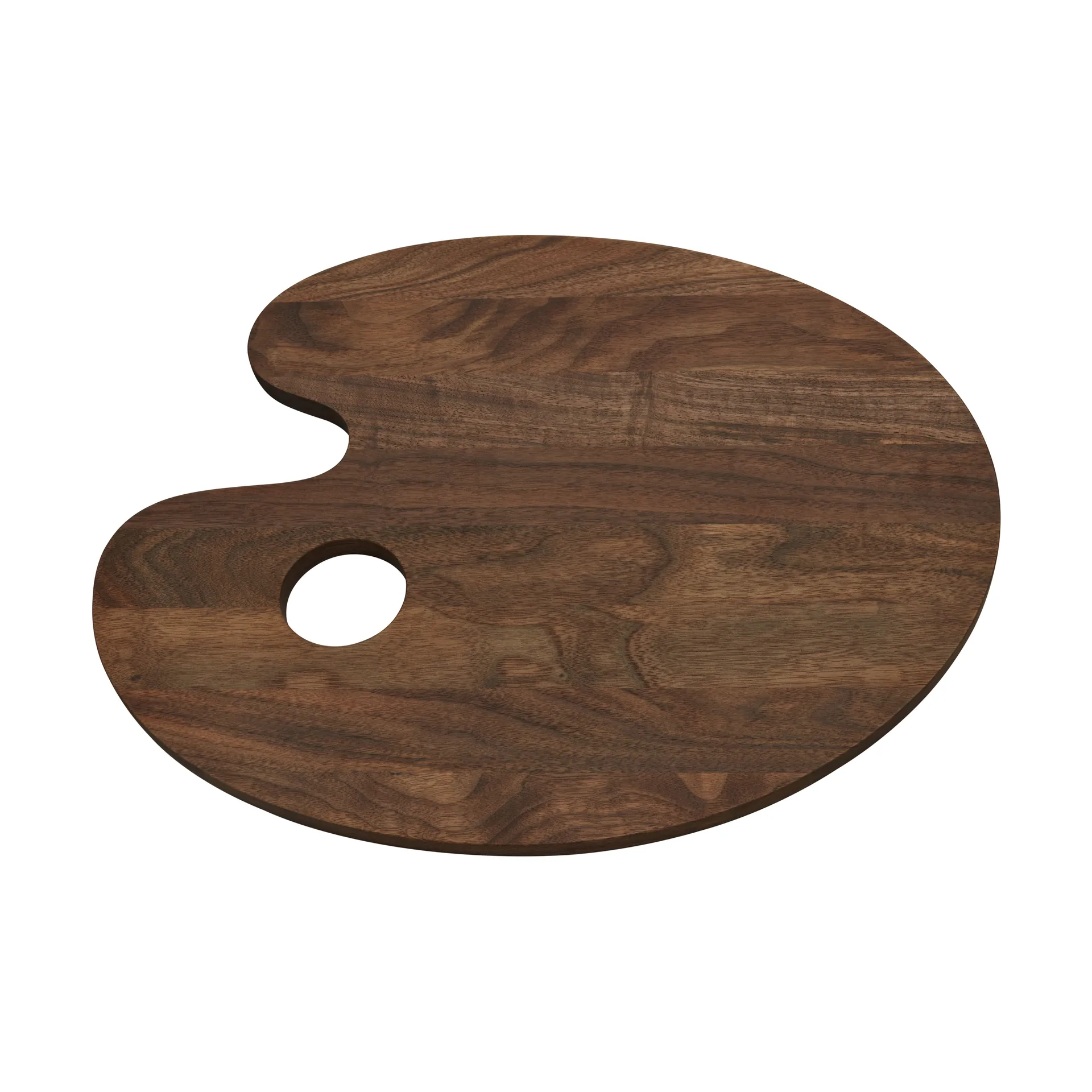 Palette cutting board Large 34x47 cm, Walnut Hem