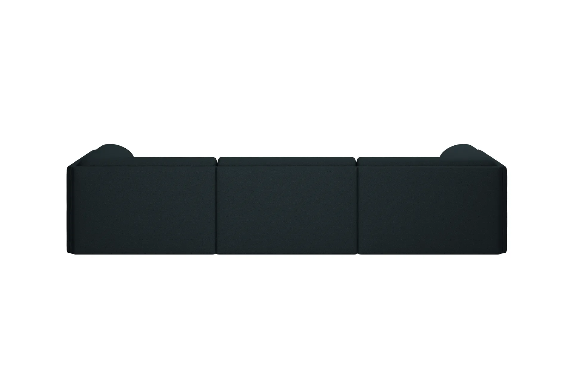 Palo Block 3-seater sofa with arm rest Low 295 cm, Pine Hem