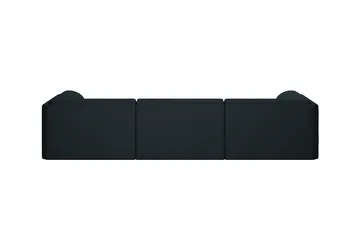 Palo Block 3-seater sofa with arm rest Low 295 cm - Pine - Hem