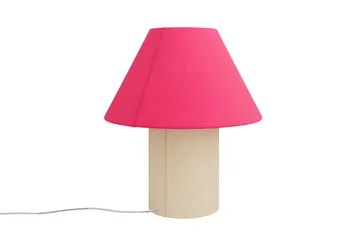 Toto table lamp Medium 47 cm - Magenta-beige - Hem