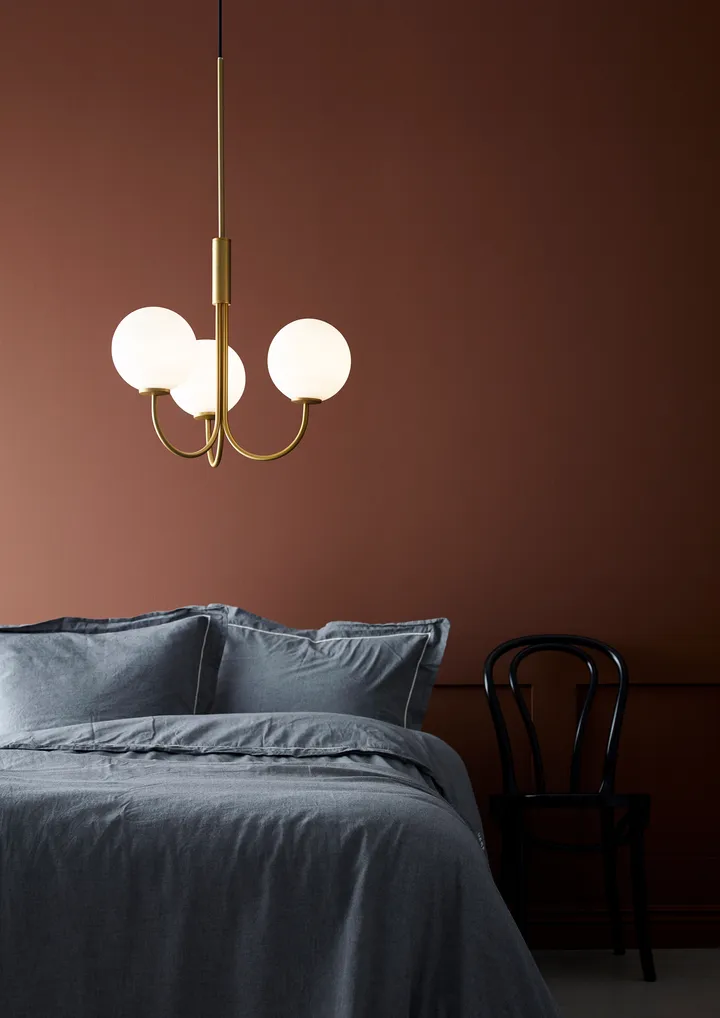 Ballon Chandelier - brass, Ø45 cm - Herstal
