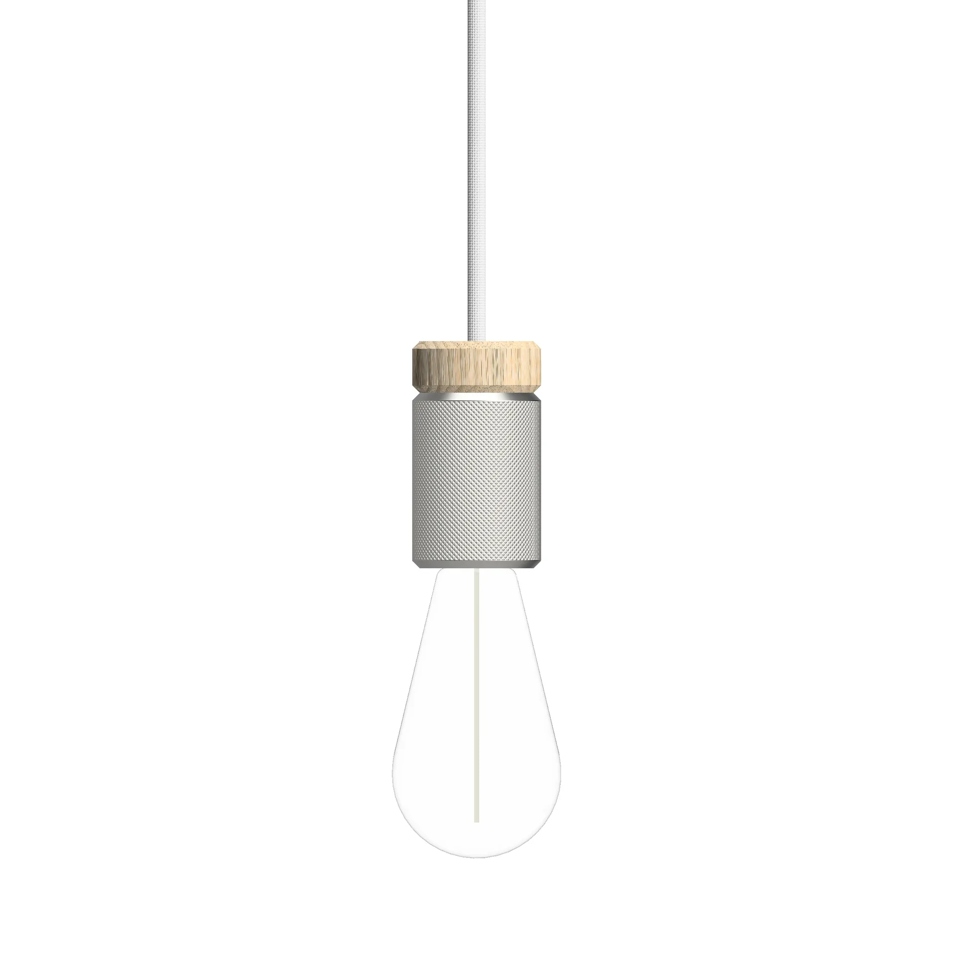 Holder pendant lamp, Silver Herstal