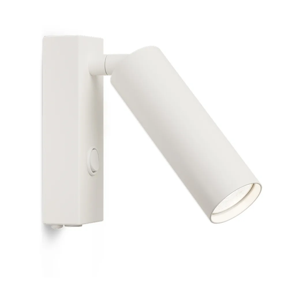Pipeline wall lamp, Matte white Herstal
