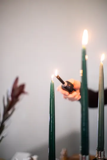 Herrgårdsljus candles 30 cm 6-pack  - Antique green - Hilke Collection