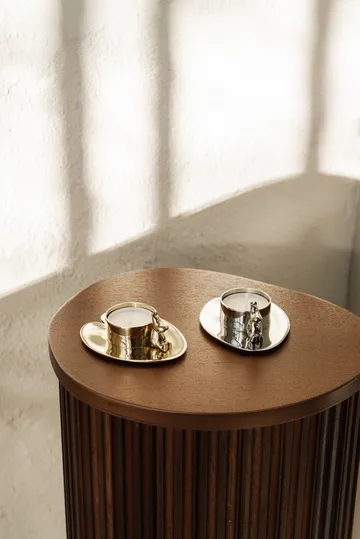 Hilke X Mumin No.3 candlestick - Nickel-plated brass - Hilke Collection