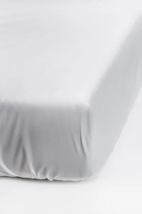 Dreamtime fitted sheet 180x200 cm, White Himla