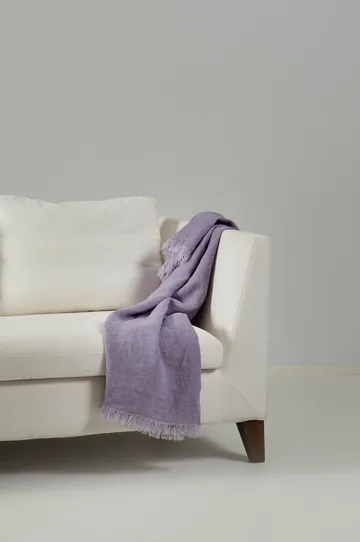 LeveLinen throw 140X240 cm - Violet - Himla