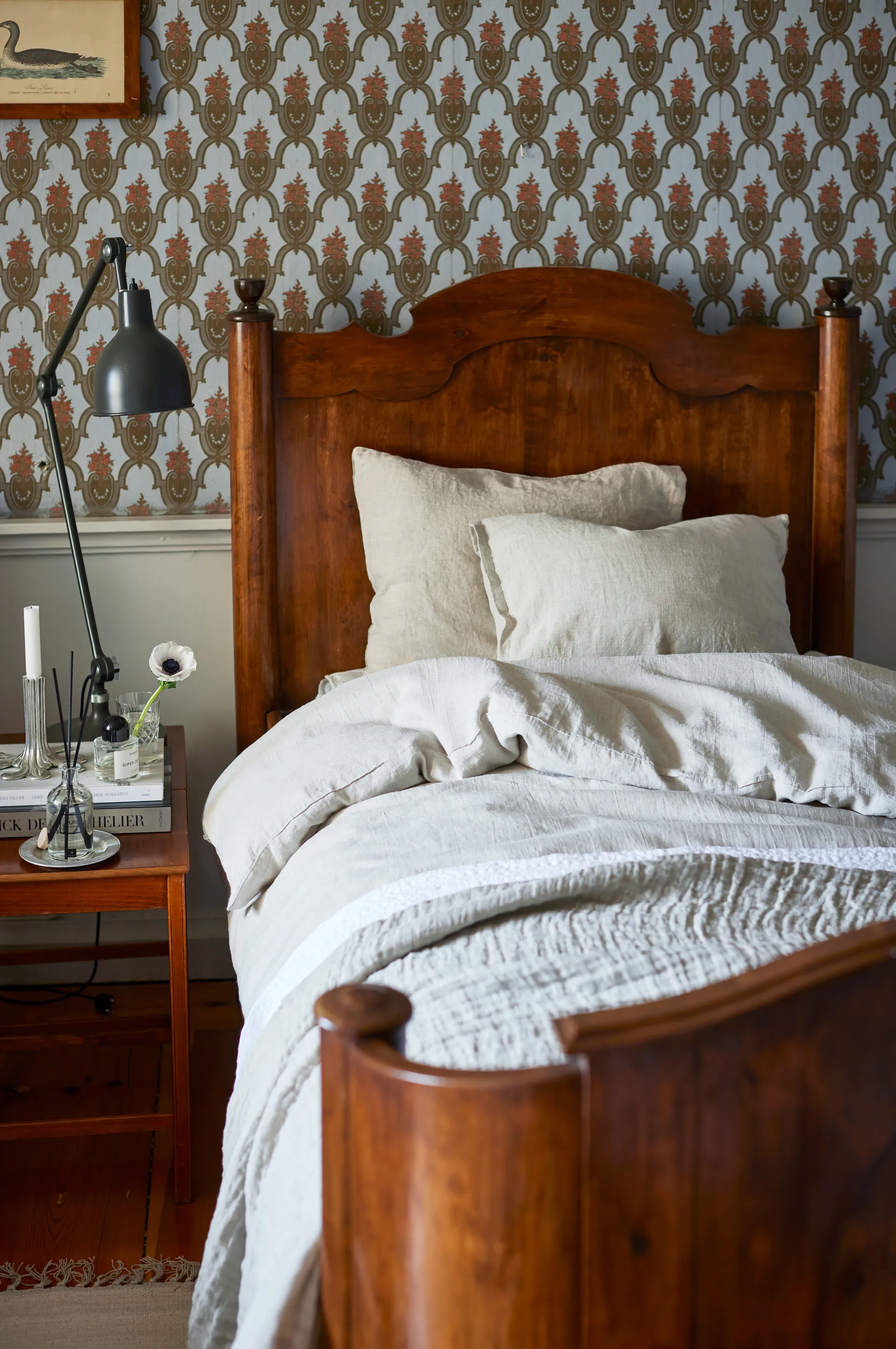 Sunrise bedsheet 220x220 cm, Oatmeal Himla