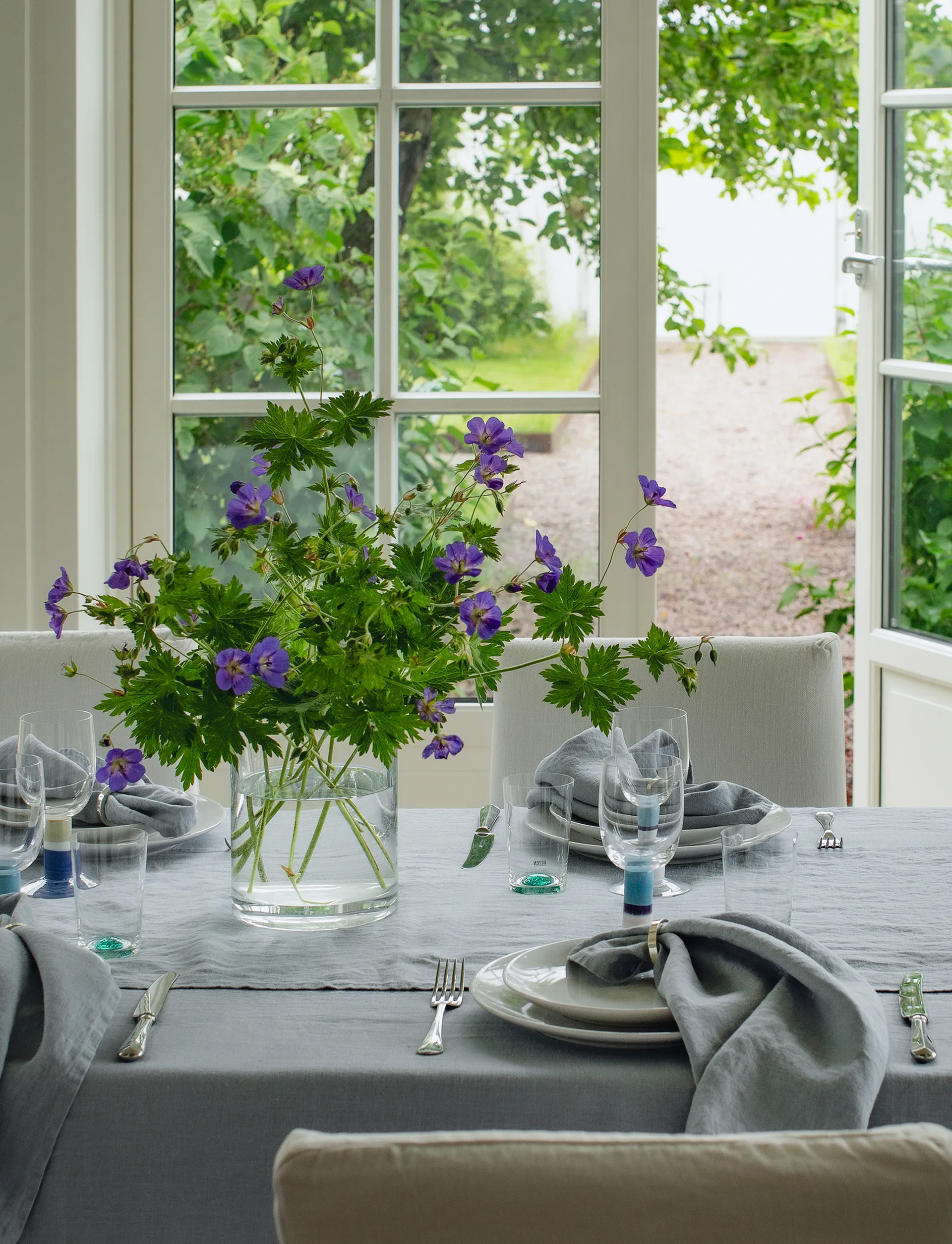 Sunshine tablecloth, Heavenly, 145x250 cm Himla