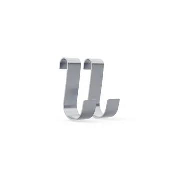 BOWL coat hook - Silver, 2-pack - Höfats