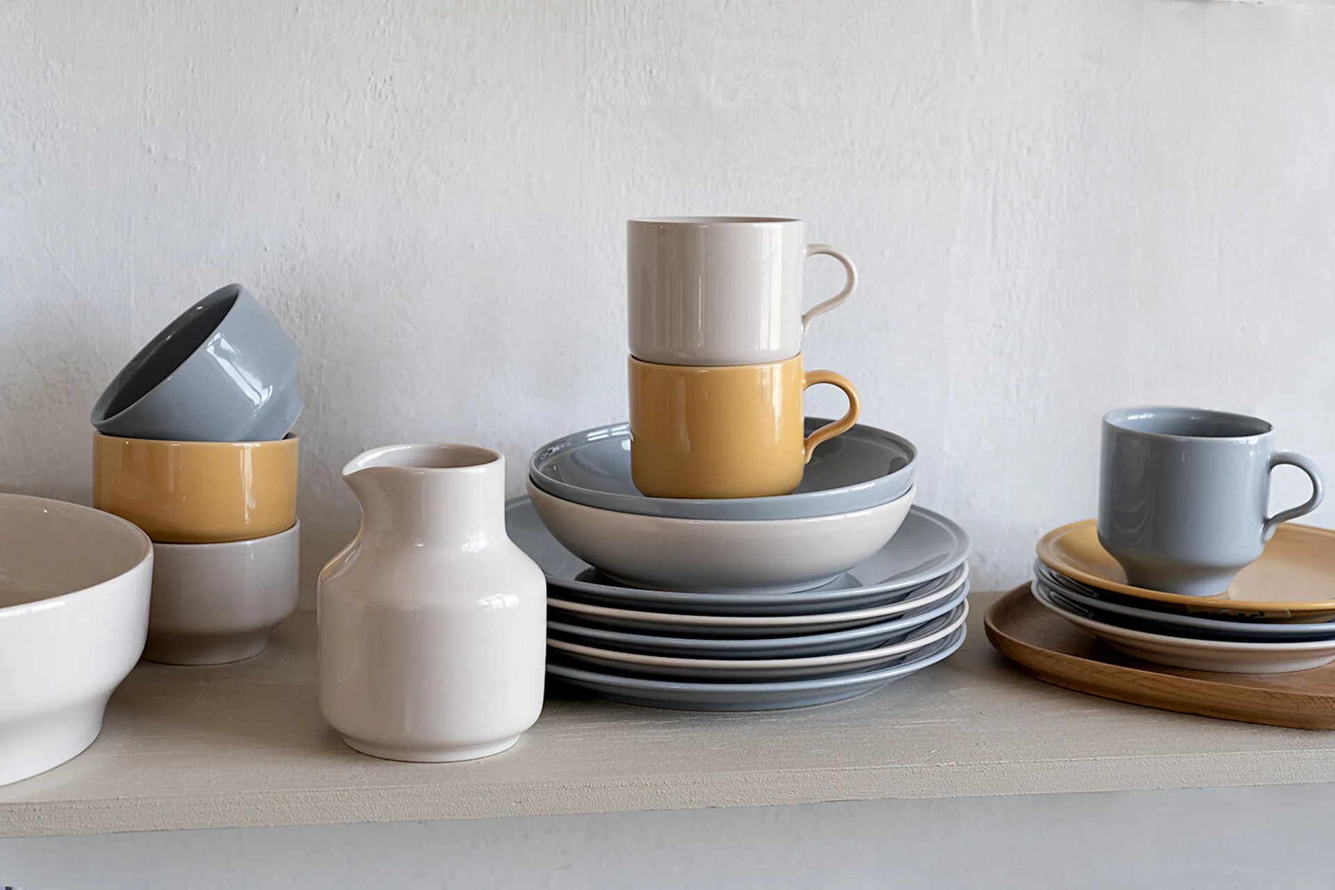 Höganäs Keramik Daga cup 33 cl, Ochre Höganäs Keramik