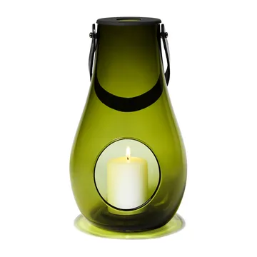 Design With Light lantern olive green - 29 cm - Holmegaard