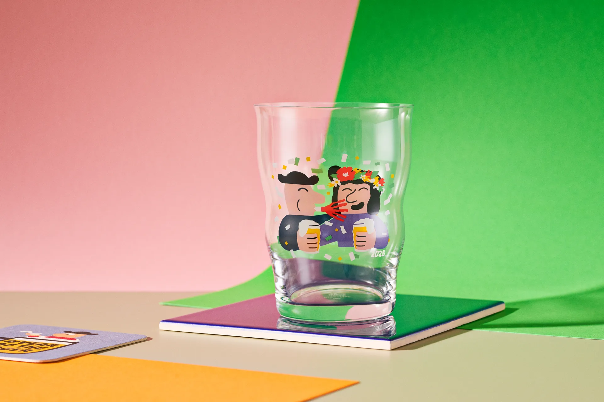 Mikkeller pint beer glass 40 cl, 2025 Holmegaard