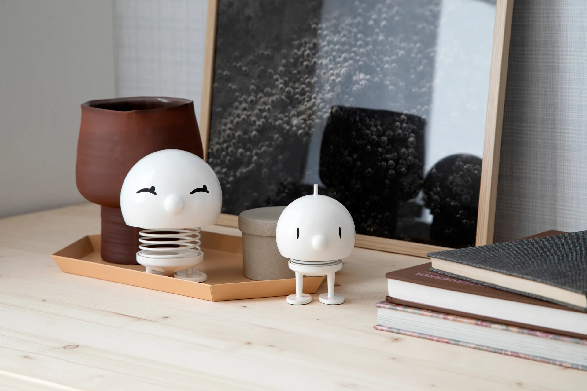 Hoptimist Bimble L figure, White Hoptimist