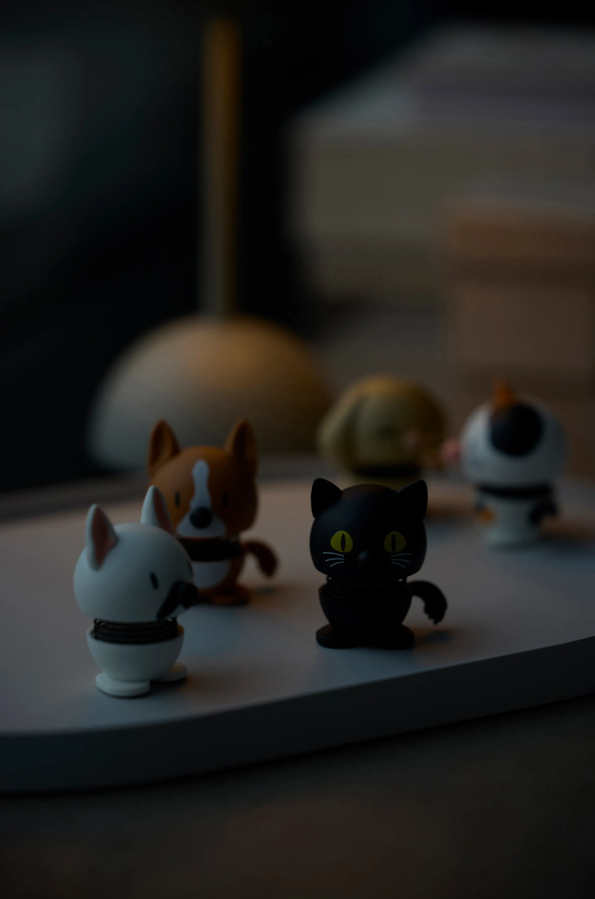 Hoptimist figure XS, Cat, black Hoptimist