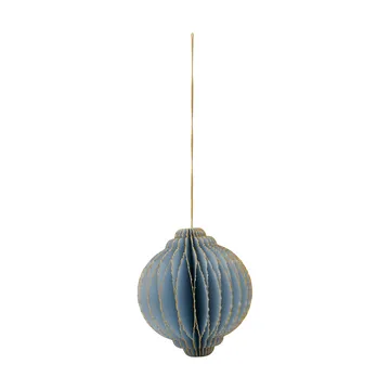 Alsta Christmas hanging 4-pack - Light blue, Ø8 cm - House Doctor