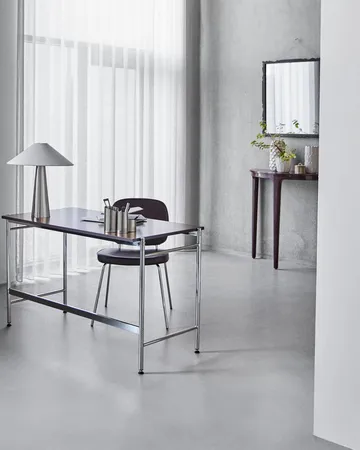 Arph desk - Mulberry-chrome, 125x60x74 cm - House Doctor