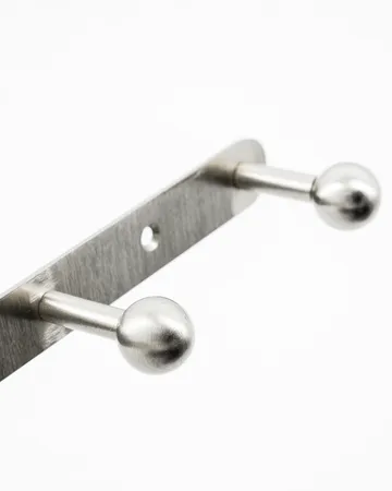 Ball coat rack - Silver finish 35x5x2 cm - House Doctor