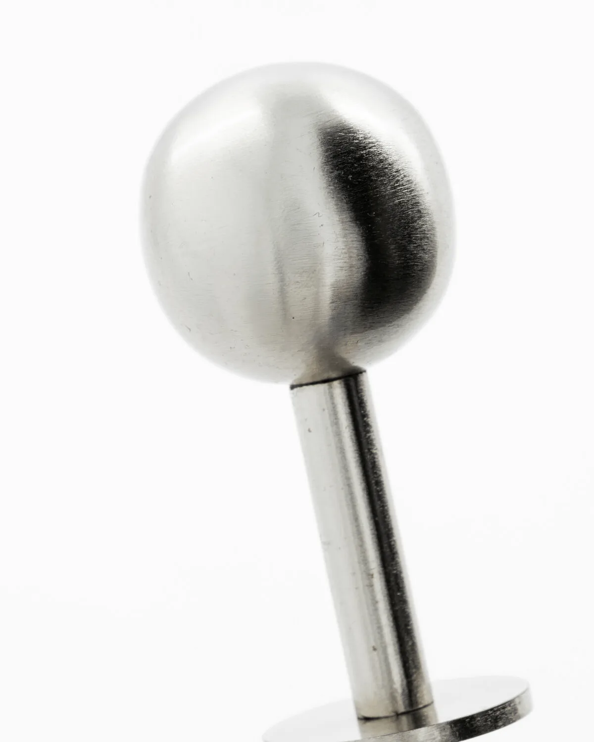 Ball hook 2-pack, Silver finish, Ø8x4 cm House Doctor