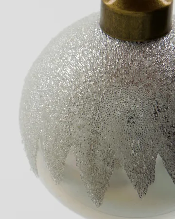 Bano Christmas bauble 4-pack - Silver - House Doctor