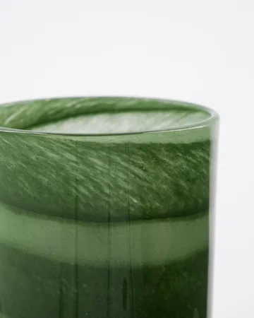 Blur tea light holder Ø9 cm - Green - House Doctor