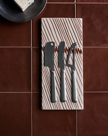 Cheese knives 3 pieces - Silver - House Doctor