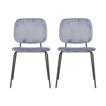 Comma Chair 2 Pack Grey - House Doctor