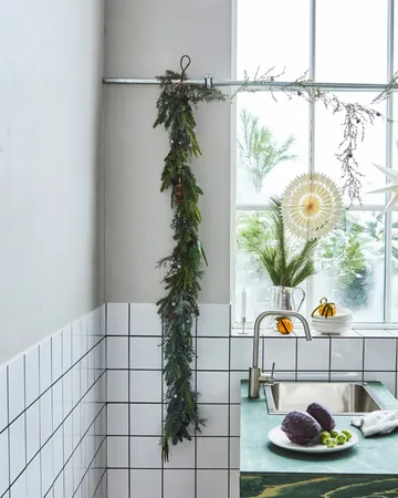 Deco garland - Green, 183 cm - House Doctor