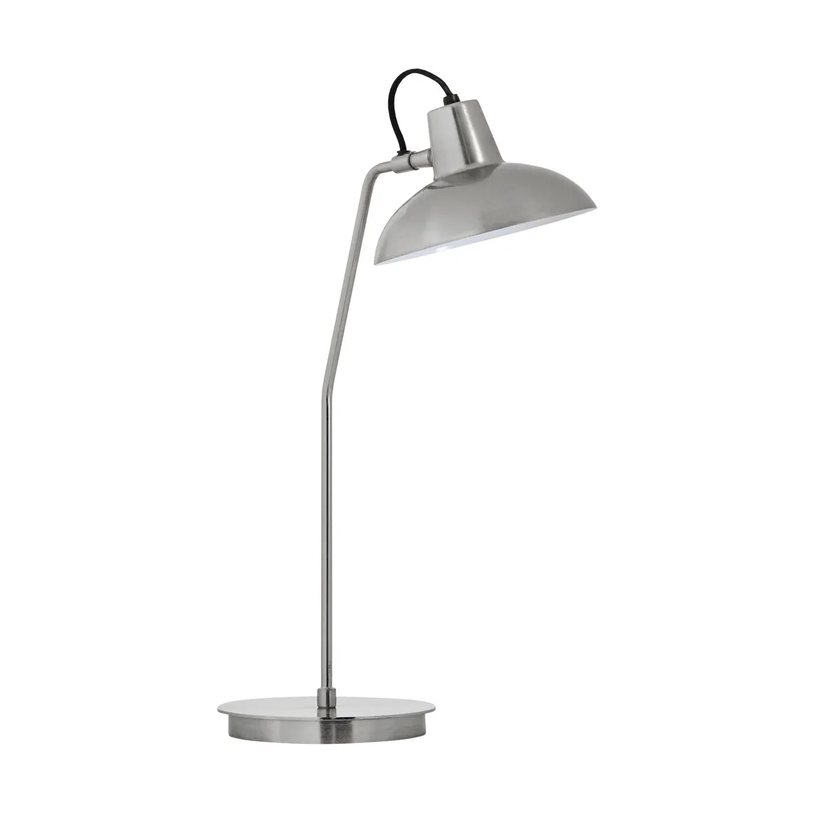 Desk table lamp high, Brushed silver-coloured House Doctor