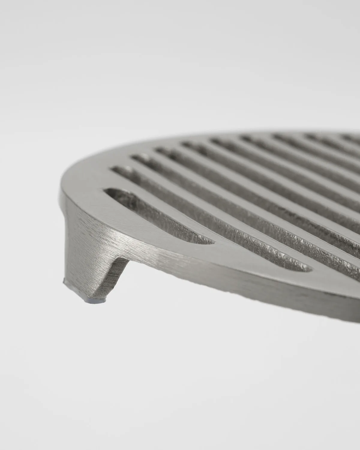 Esme coaster, Brushed silver colour, Ø21 cm House Doctor
