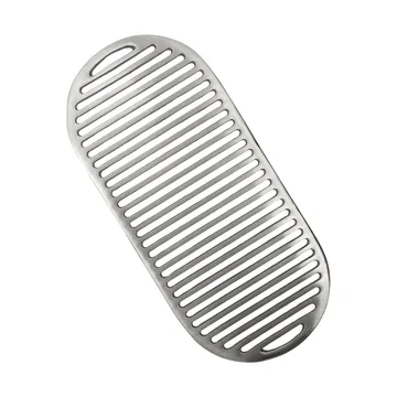 Esme coaster - Brushed silver-coloured, 35.5x16 cm - House Doctor