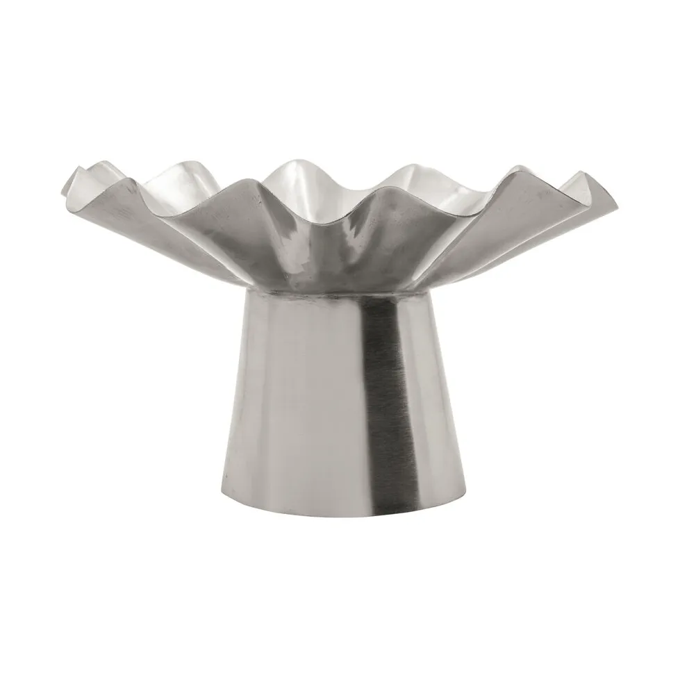 Flood decorative bowl, Silver finish, Ø22x14 cm House Doctor