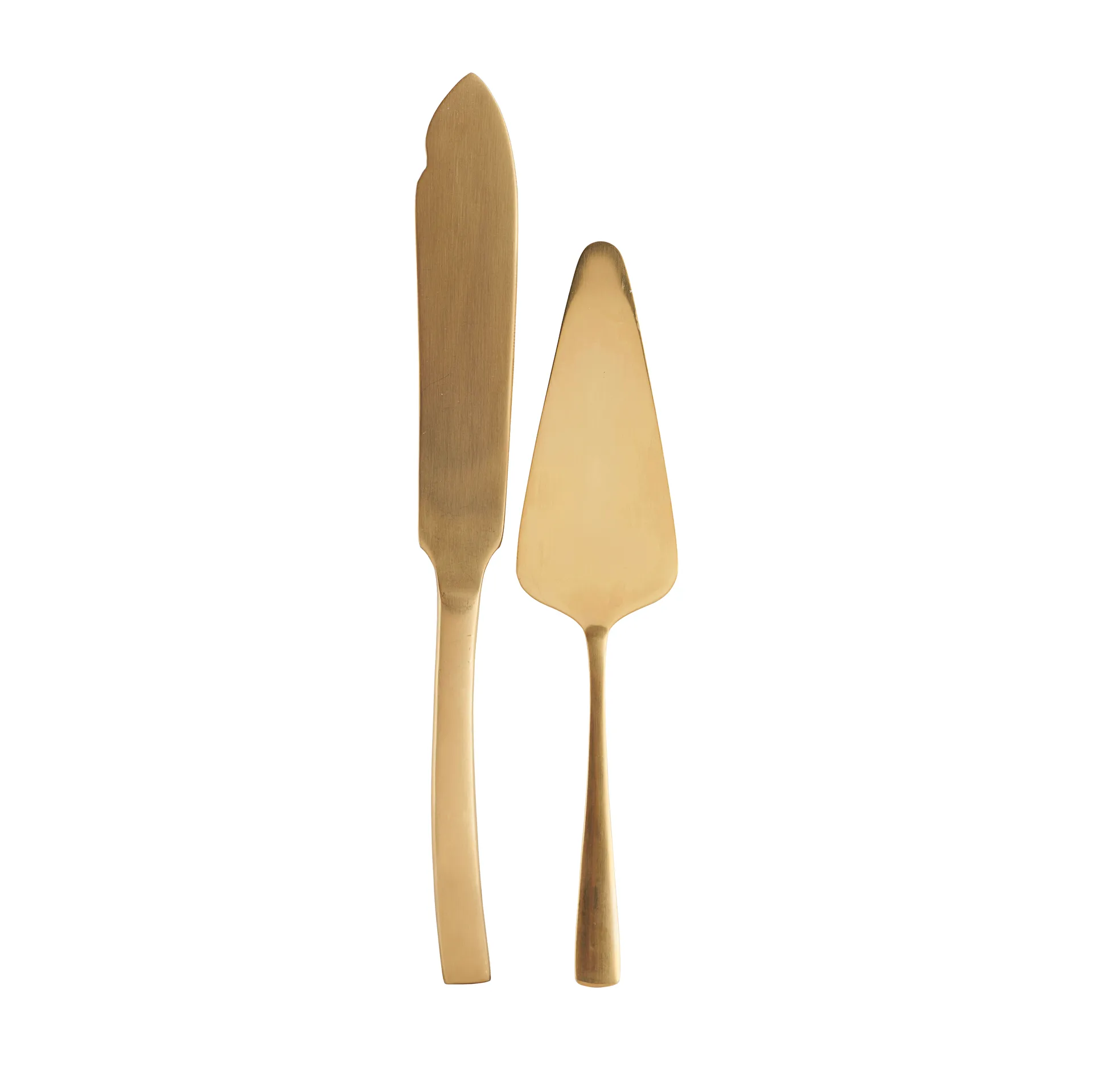 Golden cake set, 2 pieces House Doctor