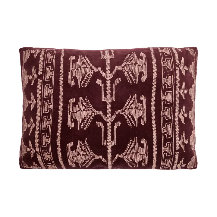 Harlov decorative cushion - Dark chocolate, 40x60 cm - House Doctor