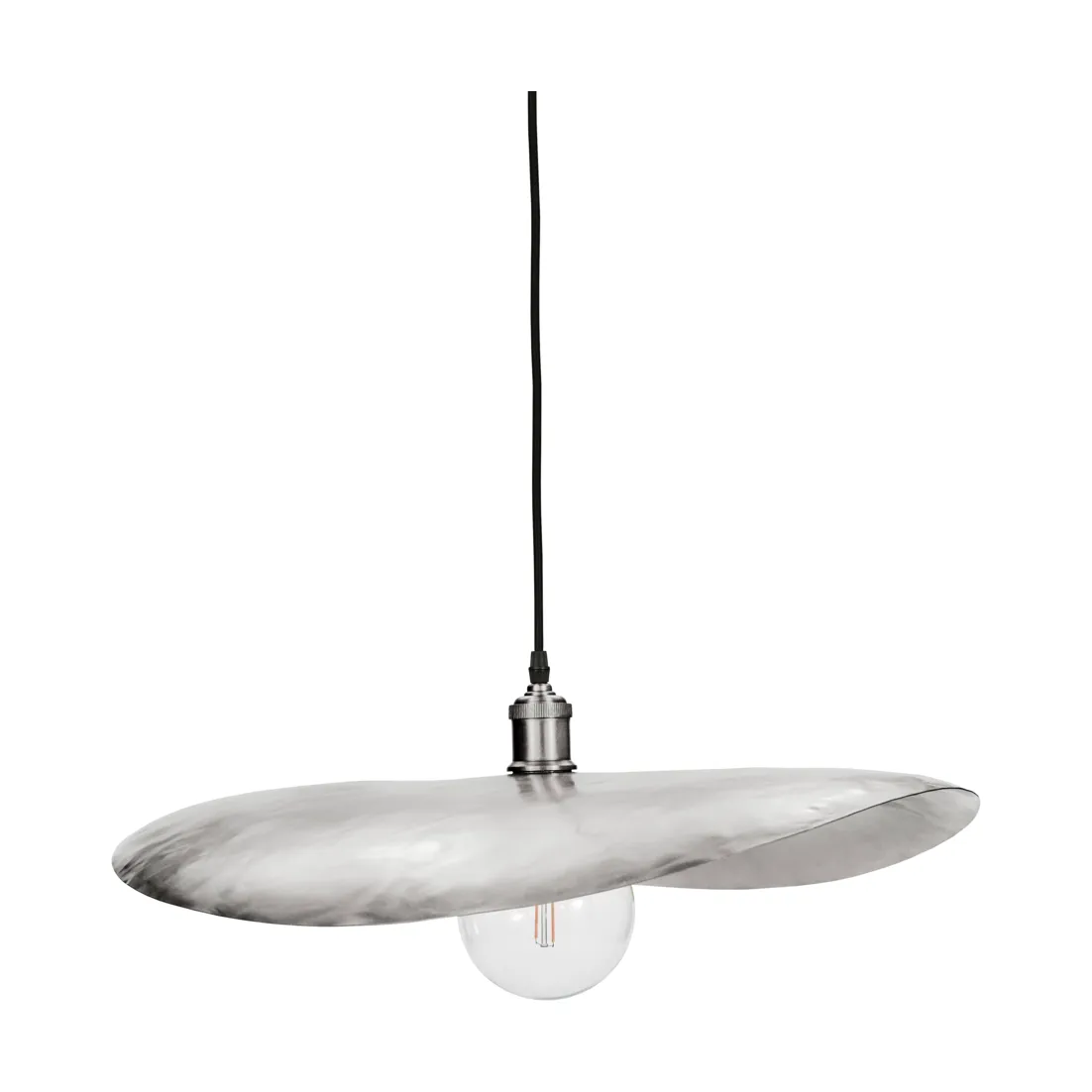 Hatt lampshade 13x14 cm, Brushed silver, 56.5x60.5x9 cm House Doctor