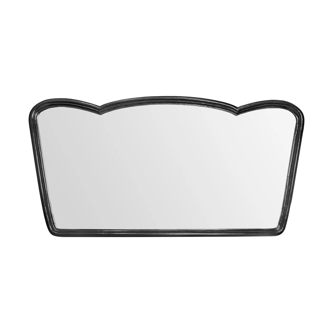 Jamp wall mirror, Black, 127x65 cm House Doctor
