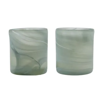 Kae tealight holder Ø7x8 cm - Grey - House Doctor