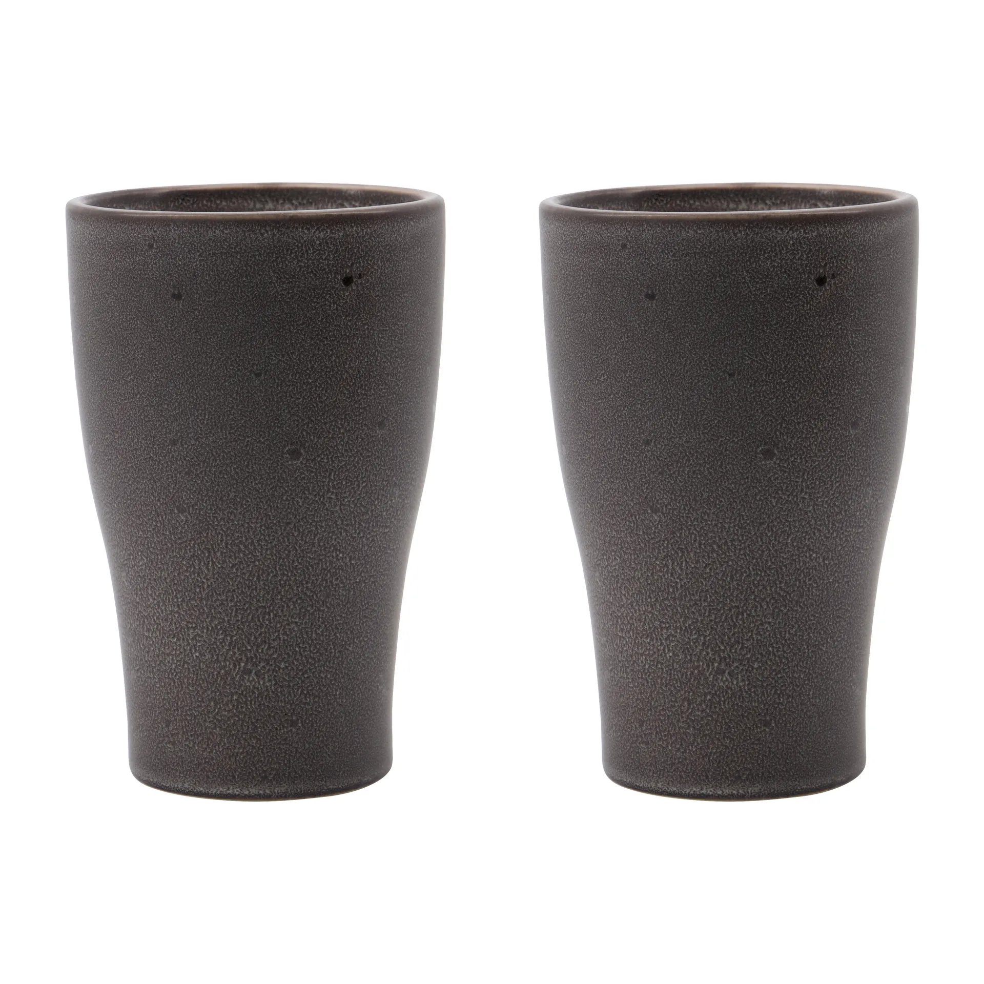 Liss thermos mug 14 cm 2-pack, Dark grey House Doctor