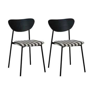 Must chair with seat 2-pack - Black and white - House Doctor